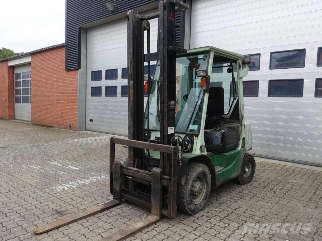 Mitsubishi FD 25 T Dieselmotviktstruckar