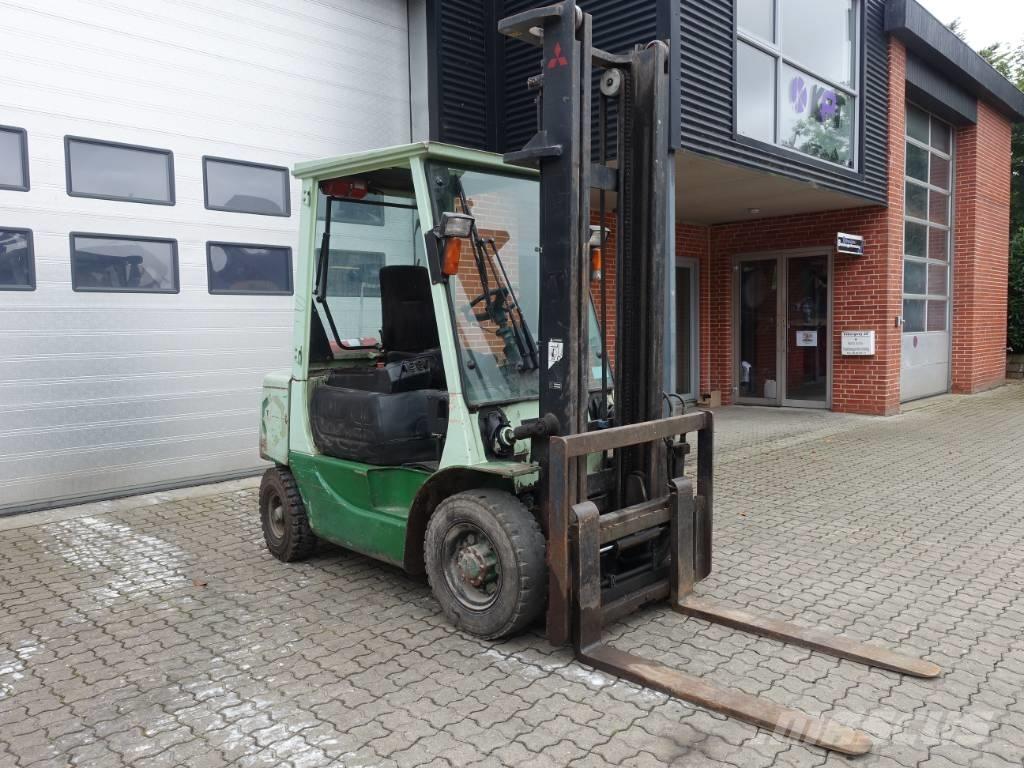 Mitsubishi FD 25 T Dieselmotviktstruckar