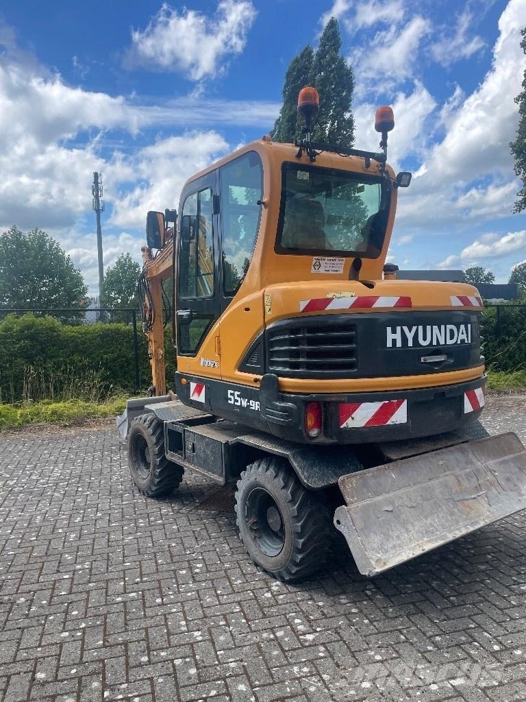Hyundai 55w9a Hjulgrävare