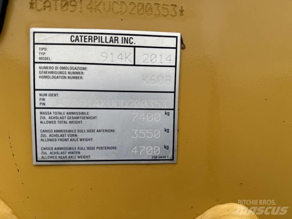 CAT 914K shovel Hjullastare