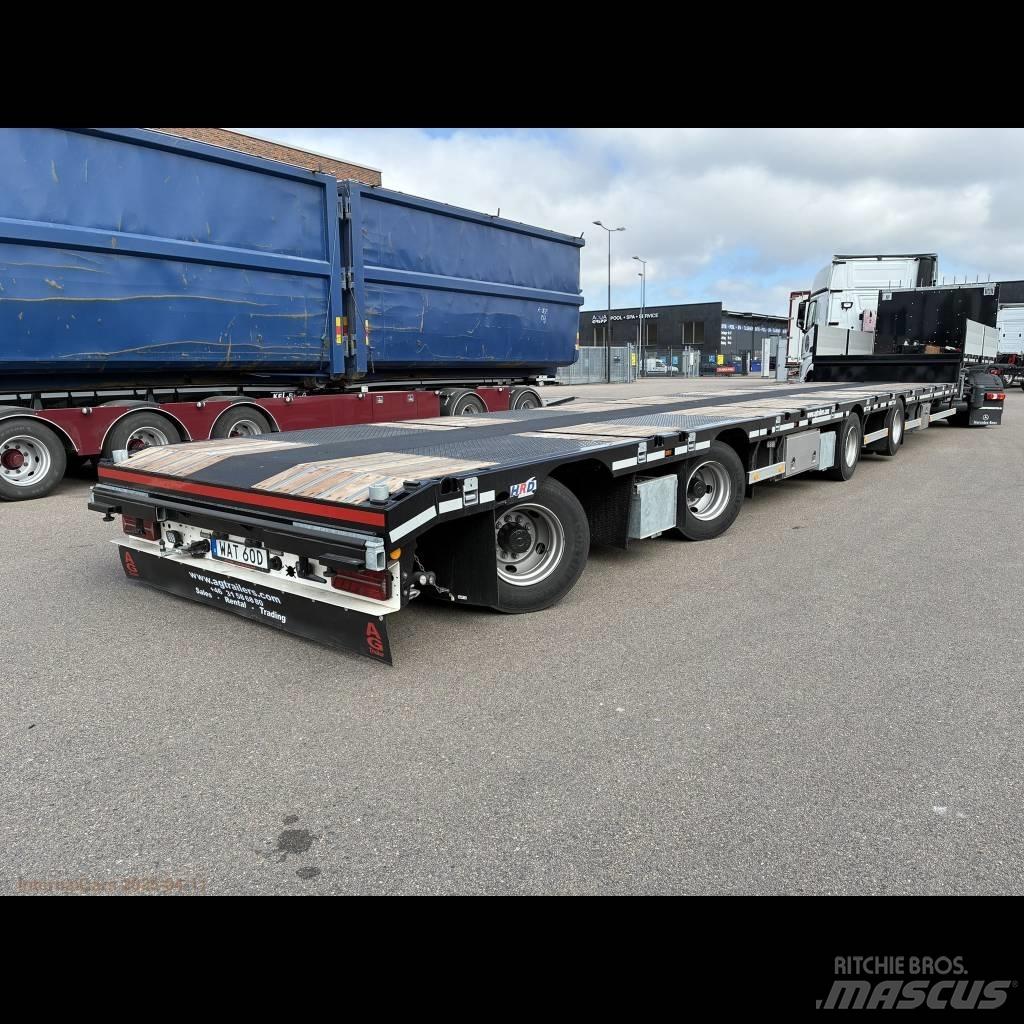 HRD STLM4Z Låg lastande semi trailer