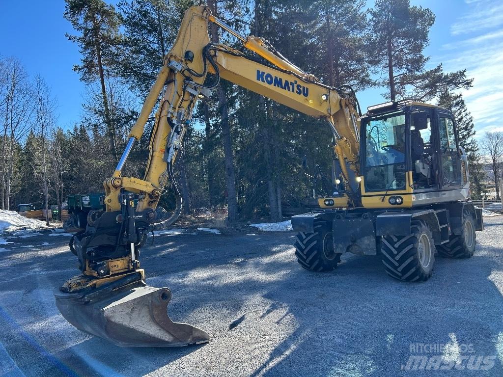 Komatsu PW148 -10 Hjulgrävare