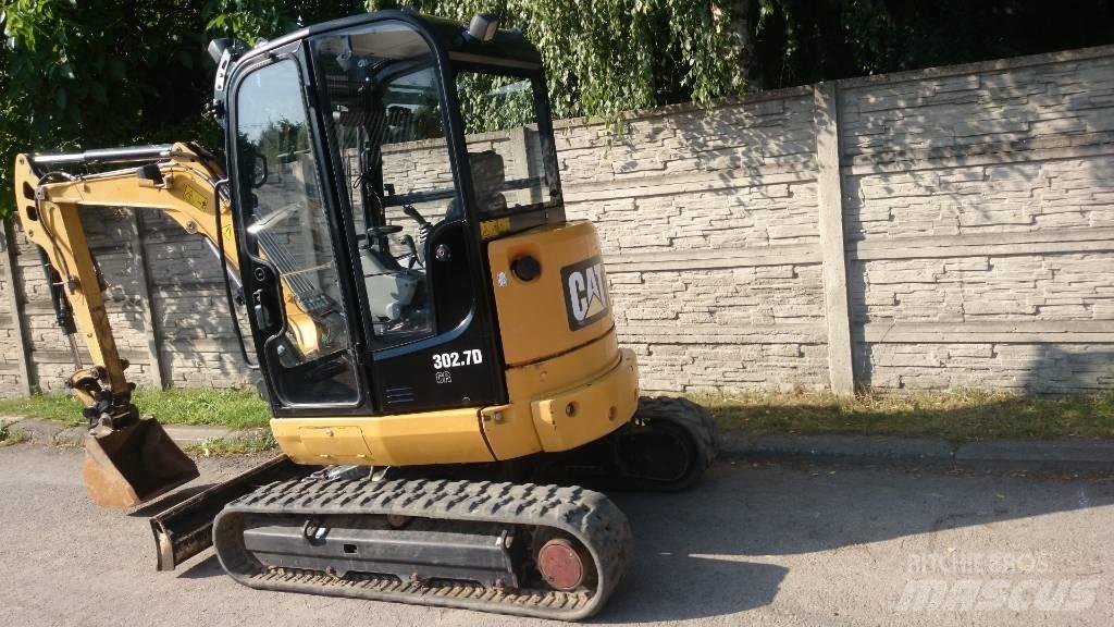 CAT 302.7 D Midigrävmaskiner 7t - 12t