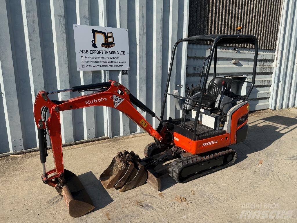 Kubota KX 015-4 Minigrävare < 7t