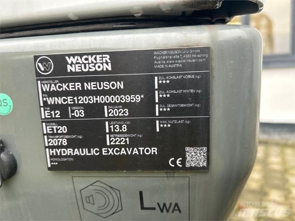 Wacker Neuson ET20 Bandgrävare