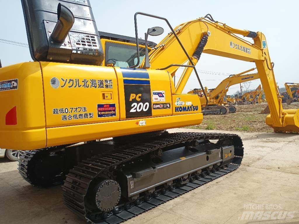 Komatsu PC 200 Bandgrävare