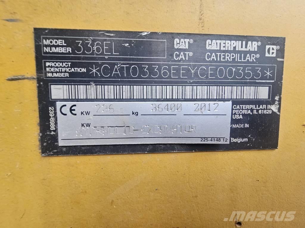 CAT 336EL / 330 336FL Bandgrävare