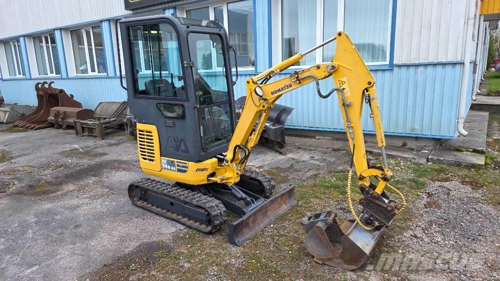 Komatsu PC 14 R Minigrävare < 7t