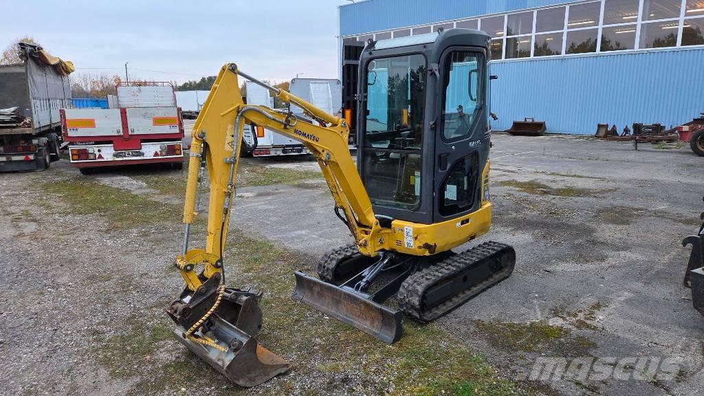 Komatsu PC 14 R Minigrävare < 7t