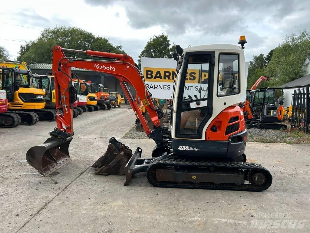 Kubota U 30-3 Minigrävare < 7t