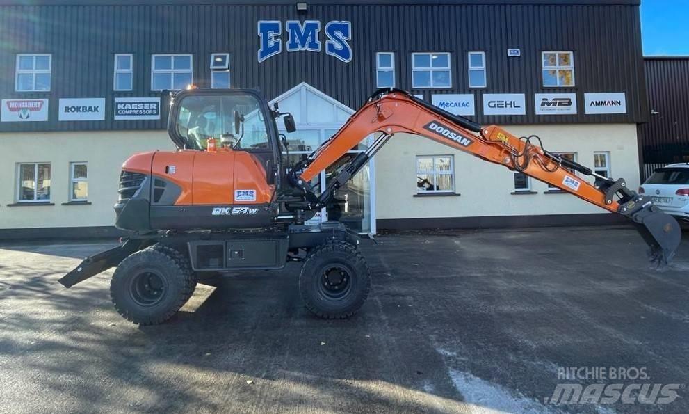 Doosan Dx57W-7 Hjulgrävare