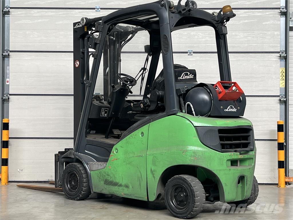Linde H16T Gasolmotviktstruckar