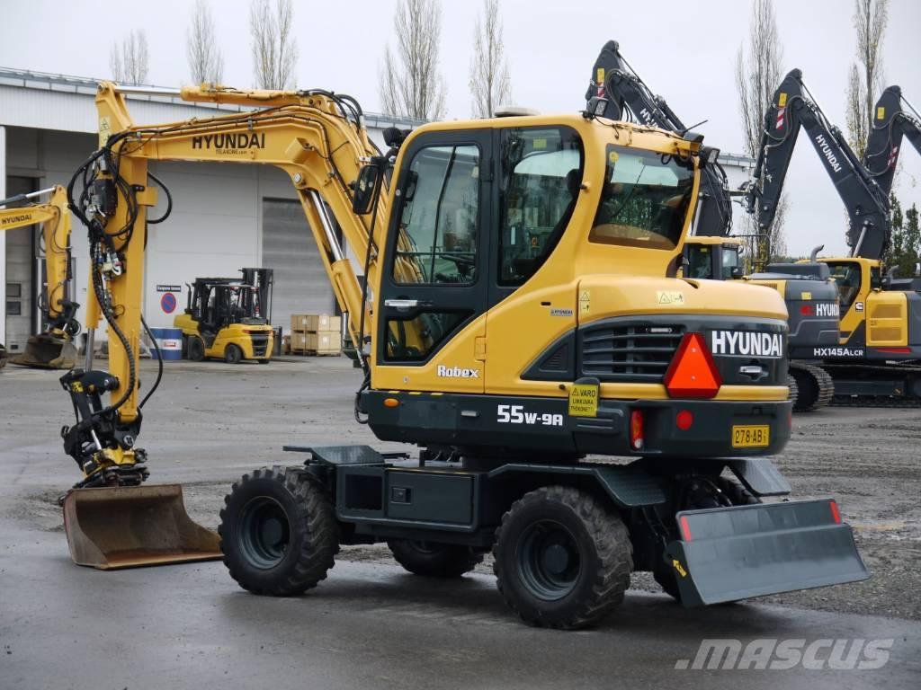 Hyundai R 55W-9A Hjulgrävare