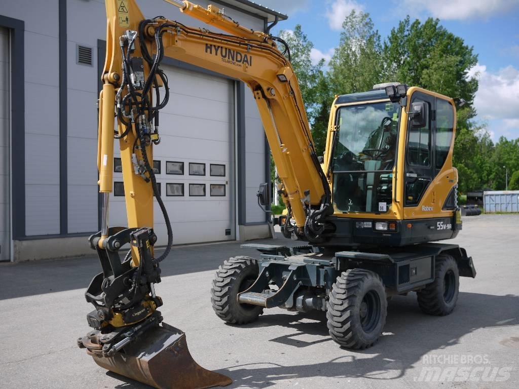 Hyundai R 55W-9A Hjulgrävare