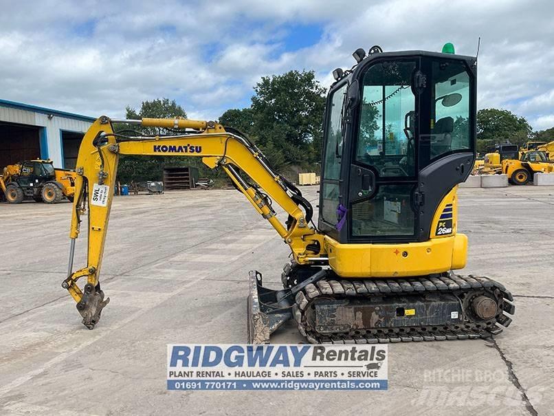 Komatsu PC 26 MR-5 Minigrävare < 7t