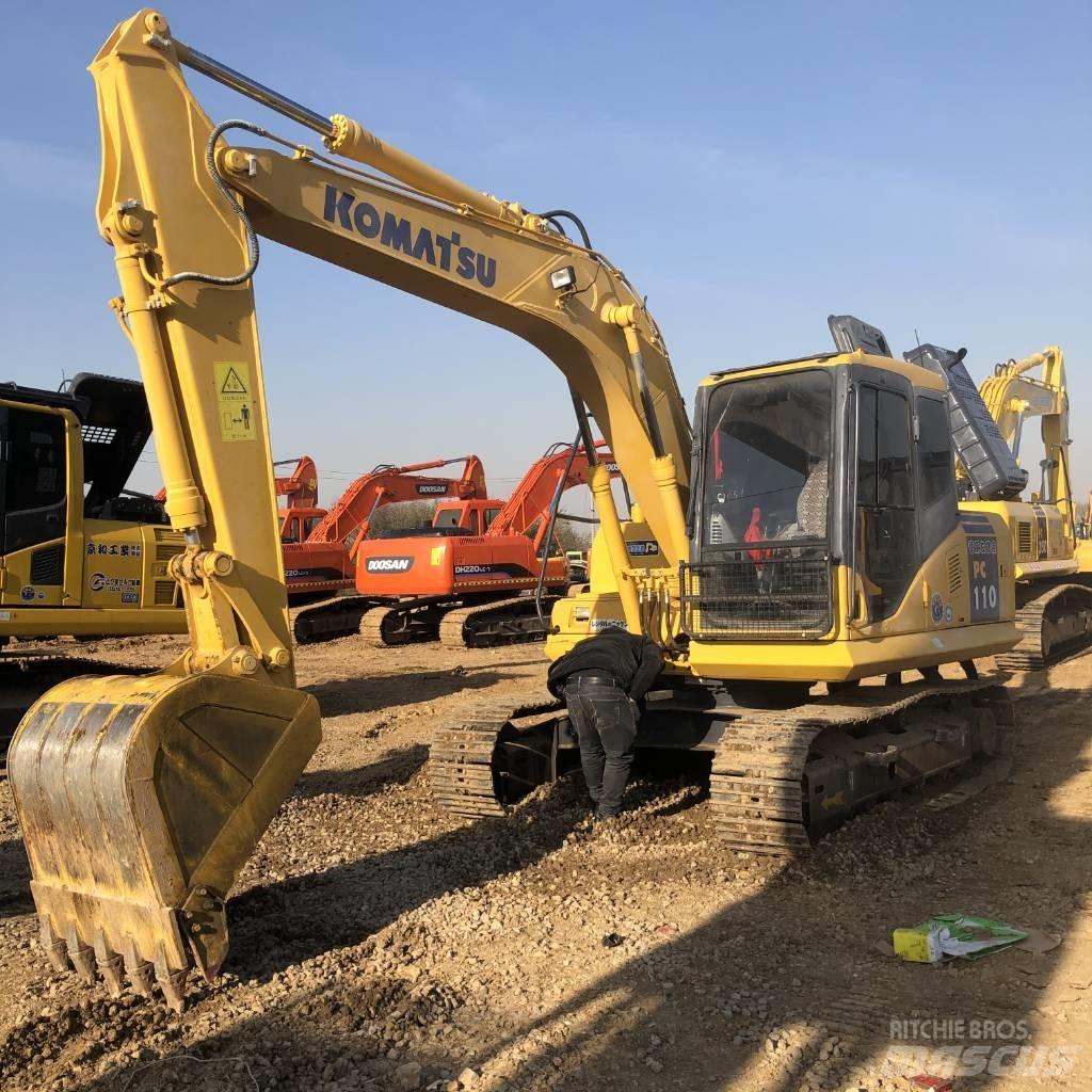 Komatsu PC 110 Midigrävmaskiner 7t - 12t