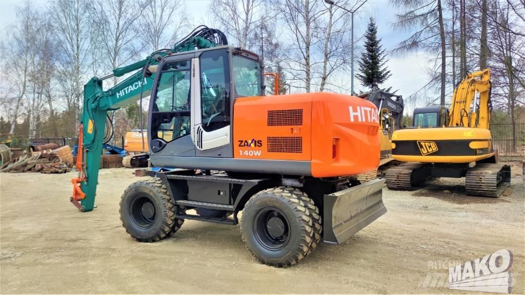 Hitachi ZX 140 W-3 Hjulgrävare