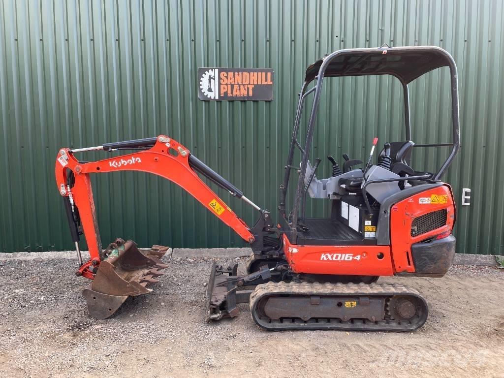 Kubota KX 016-4 Minigrävare < 7t