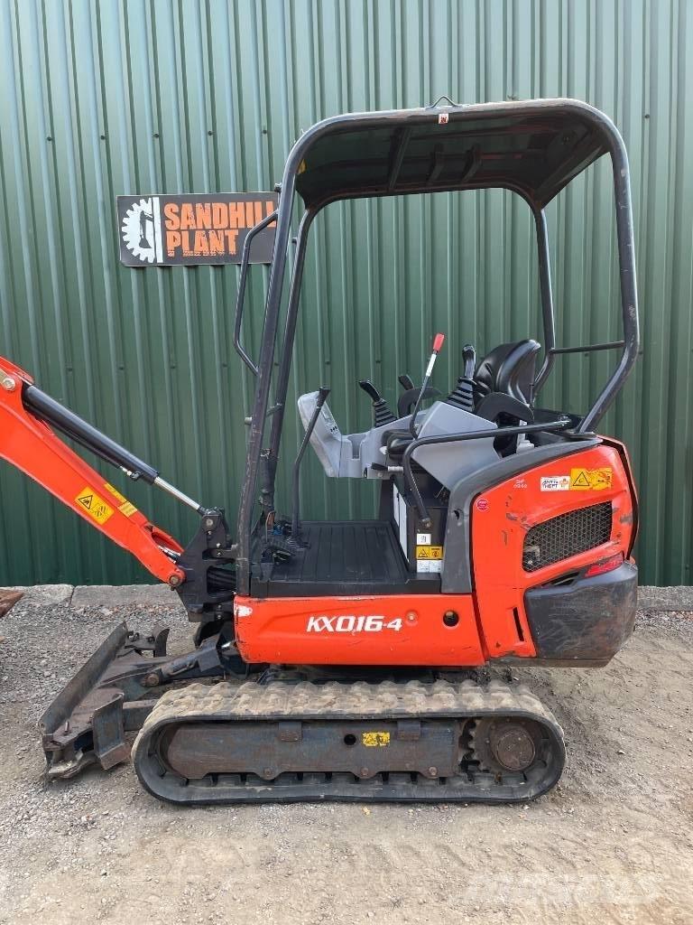 Kubota KX 016-4 Minigrävare < 7t