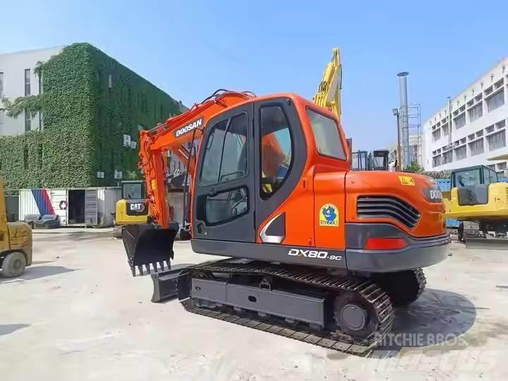 Doosan DX 80 - 9C Minigrävare < 7t