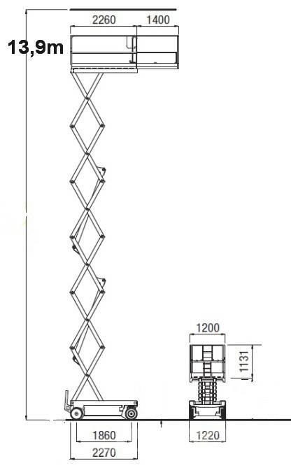 Iteco IT 12122 Saxliftar