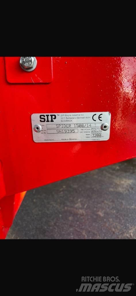 SIP Spider 1500/14T Vändare och luftare