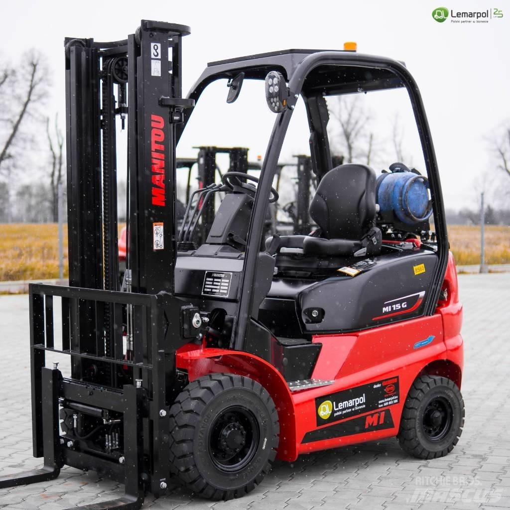 Manitou MI 15 G Gasolmotviktstruckar