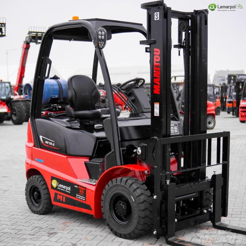 Manitou MI 15 G Gasolmotviktstruckar