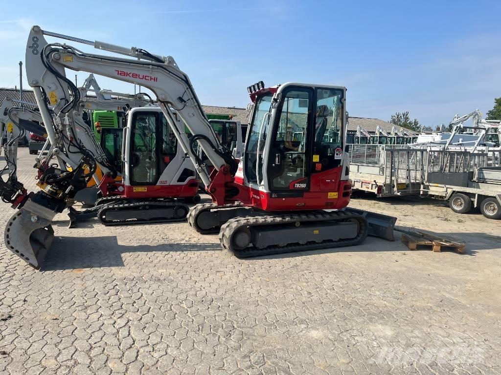 Takeuchi TB 260 Minigrävare < 7t