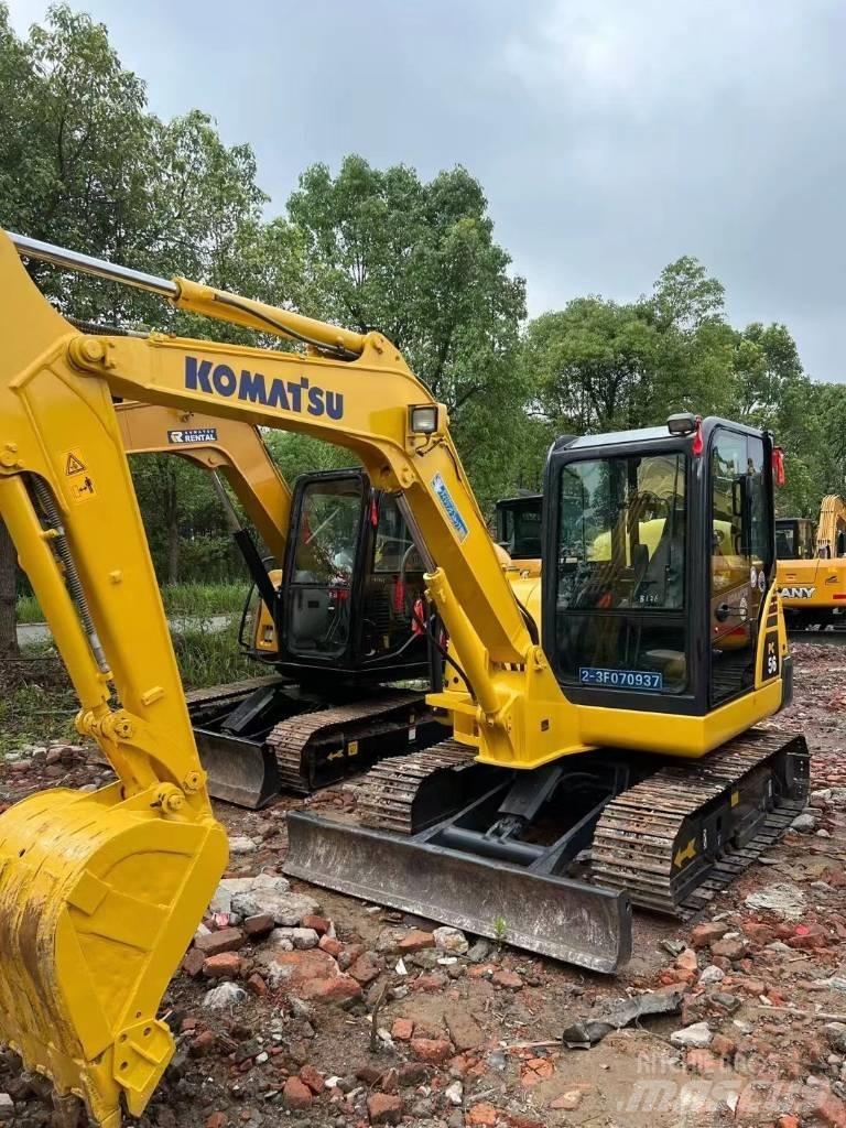 Komatsu PC56-7 Bandgrävare