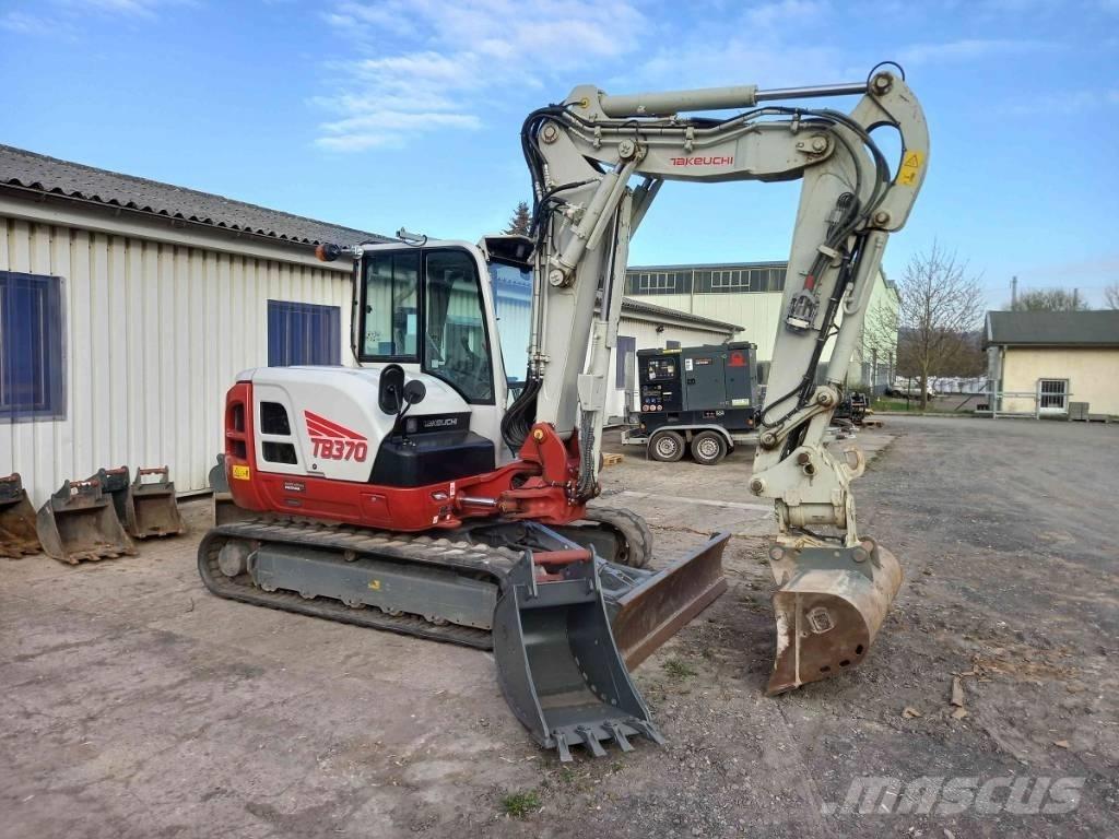 Takeuchi TB 370 CV Midigrävmaskiner 7t - 12t
