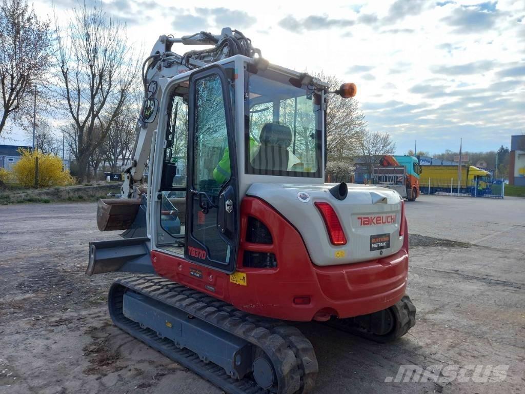 Takeuchi TB 370 CV Midigrävmaskiner 7t - 12t