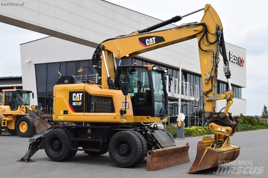 CAT M 315 F Hjulgrävare