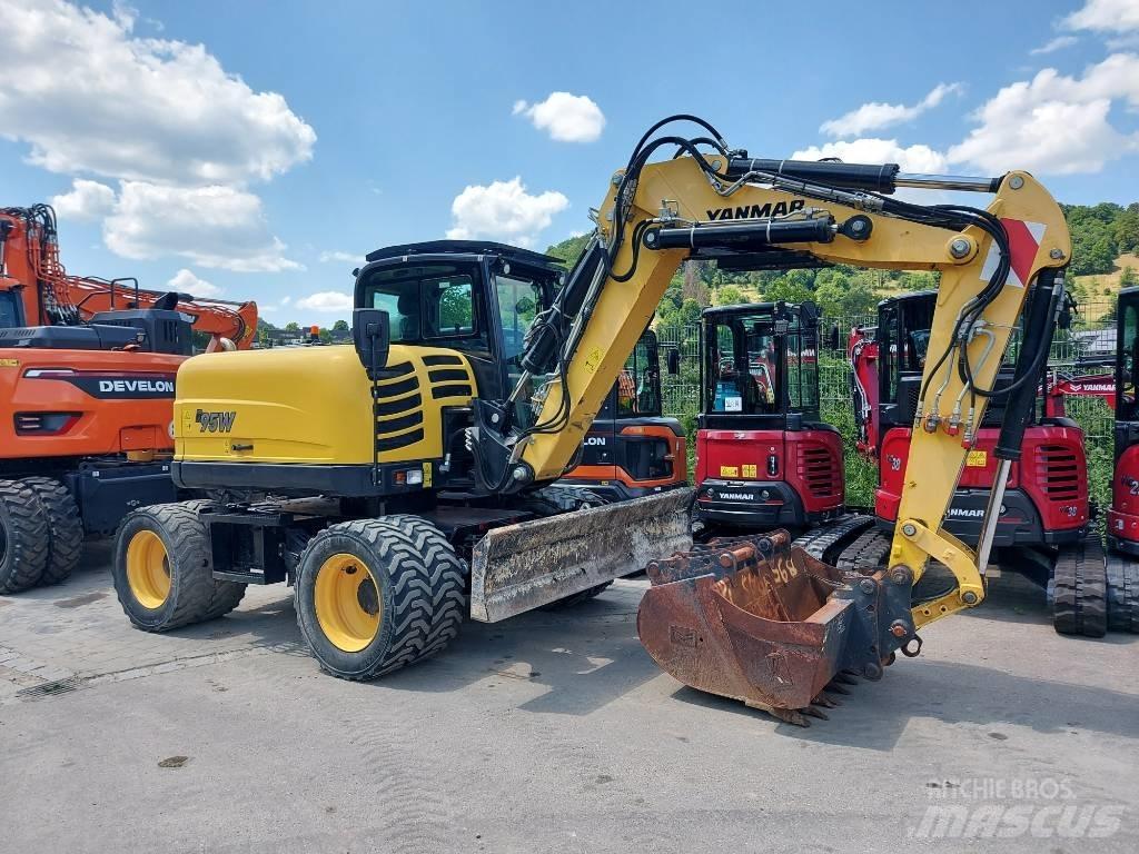 Yanmar B 95 W Hjulgrävare
