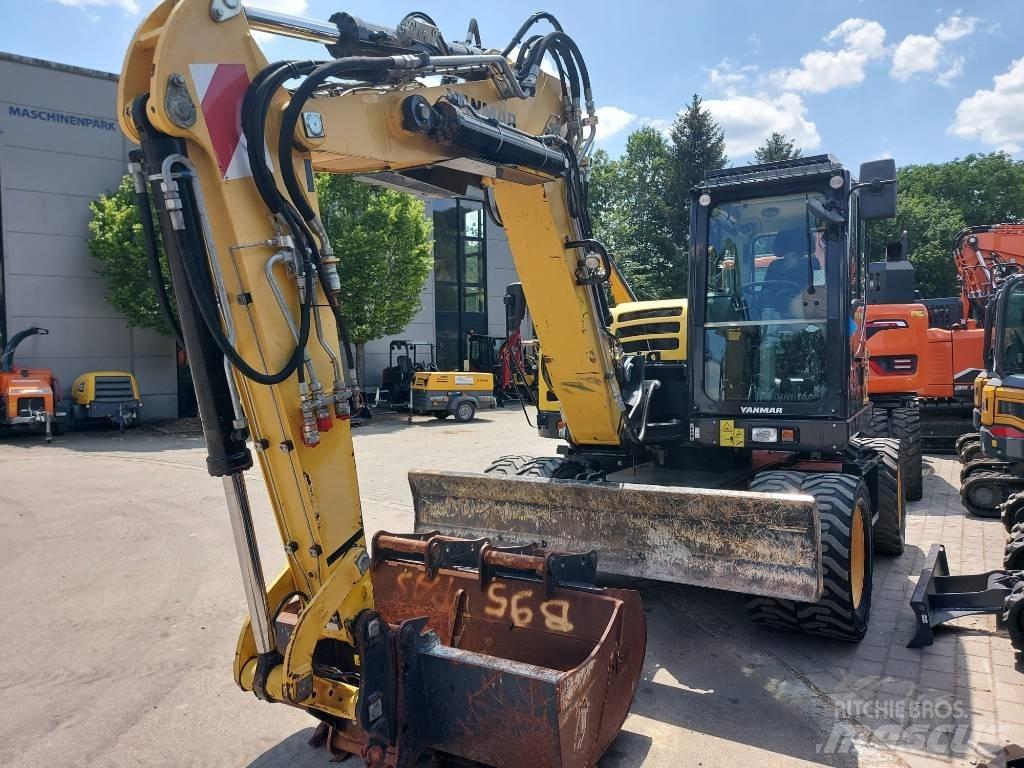Yanmar B 95 W Hjulgrävare