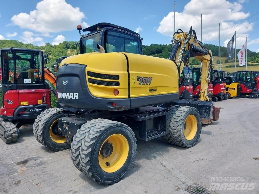 Yanmar B 95 W Hjulgrävare