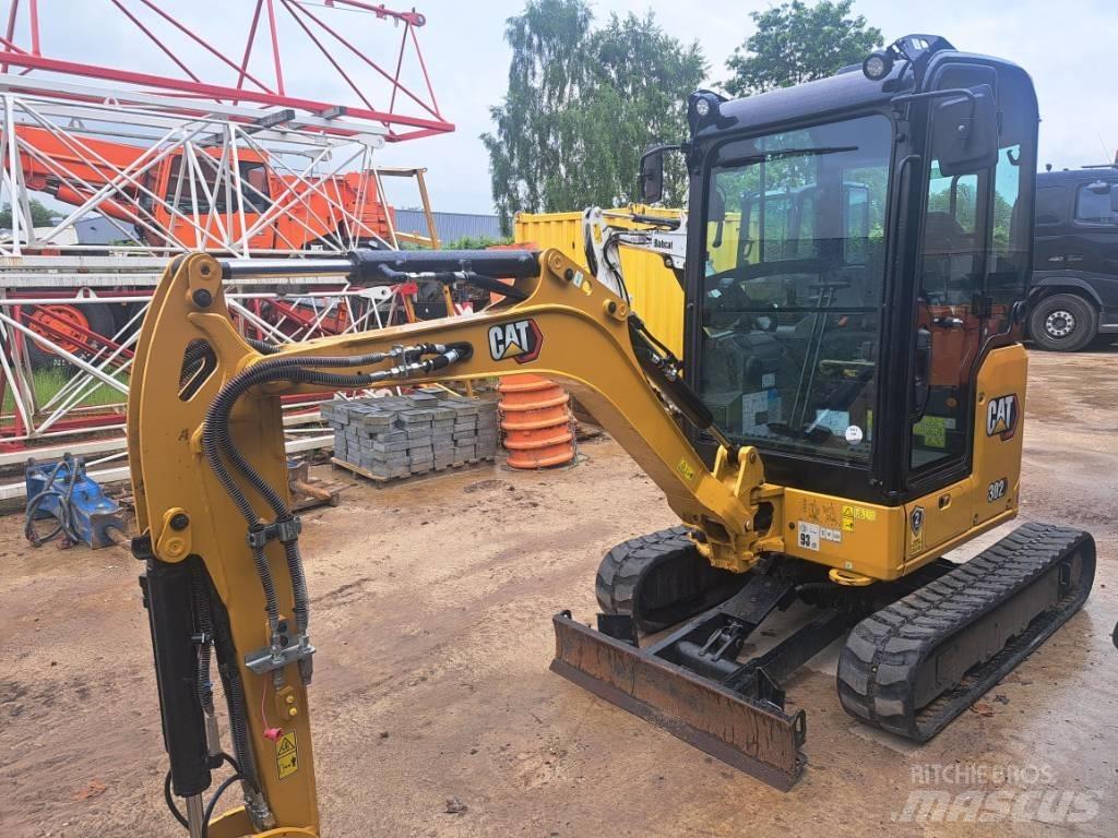 CAT 302cr Minigrävare < 7t