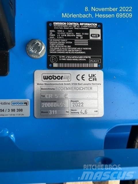 Weber CR5-II E Markvibratorer
