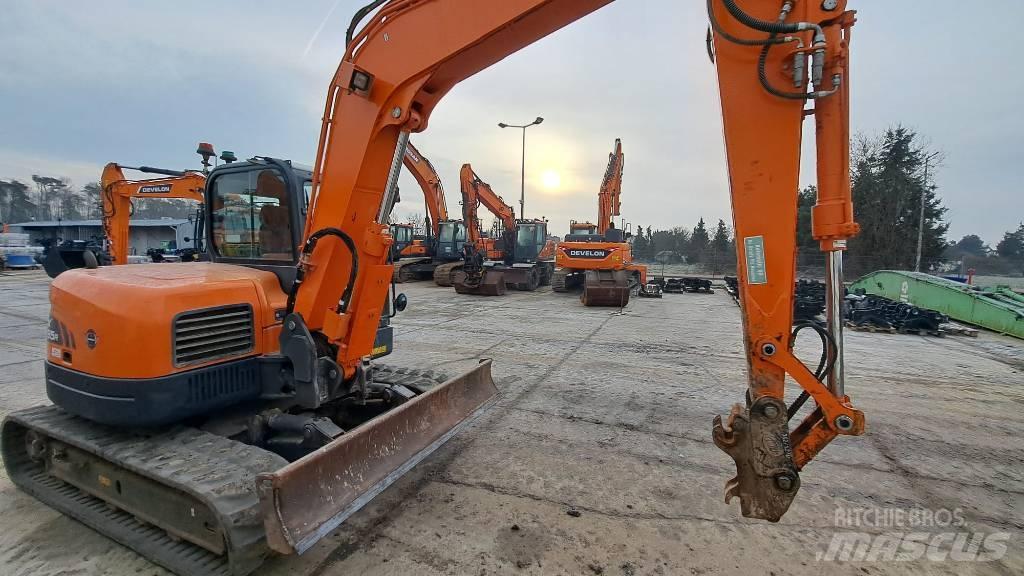 Doosan DX 85 R-3 Midigrävmaskiner 7t - 12t