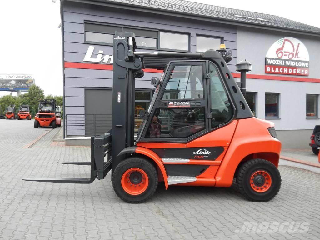 Linde H60D-03 Dieselmotviktstruckar