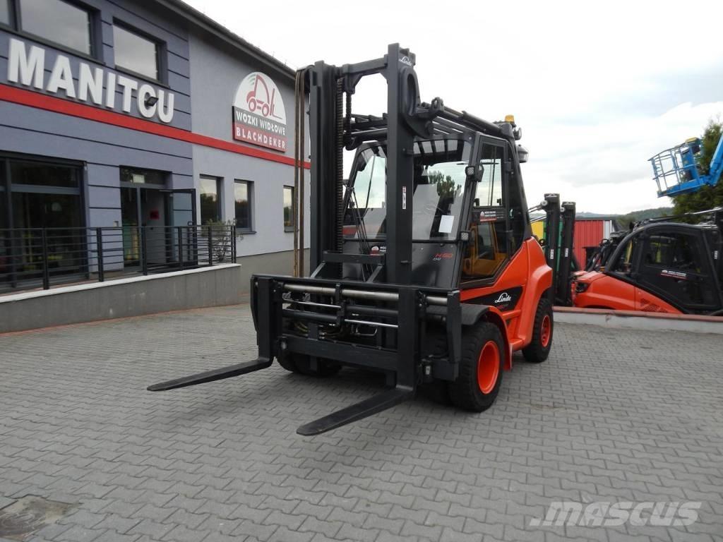 Linde H60D-03 Dieselmotviktstruckar