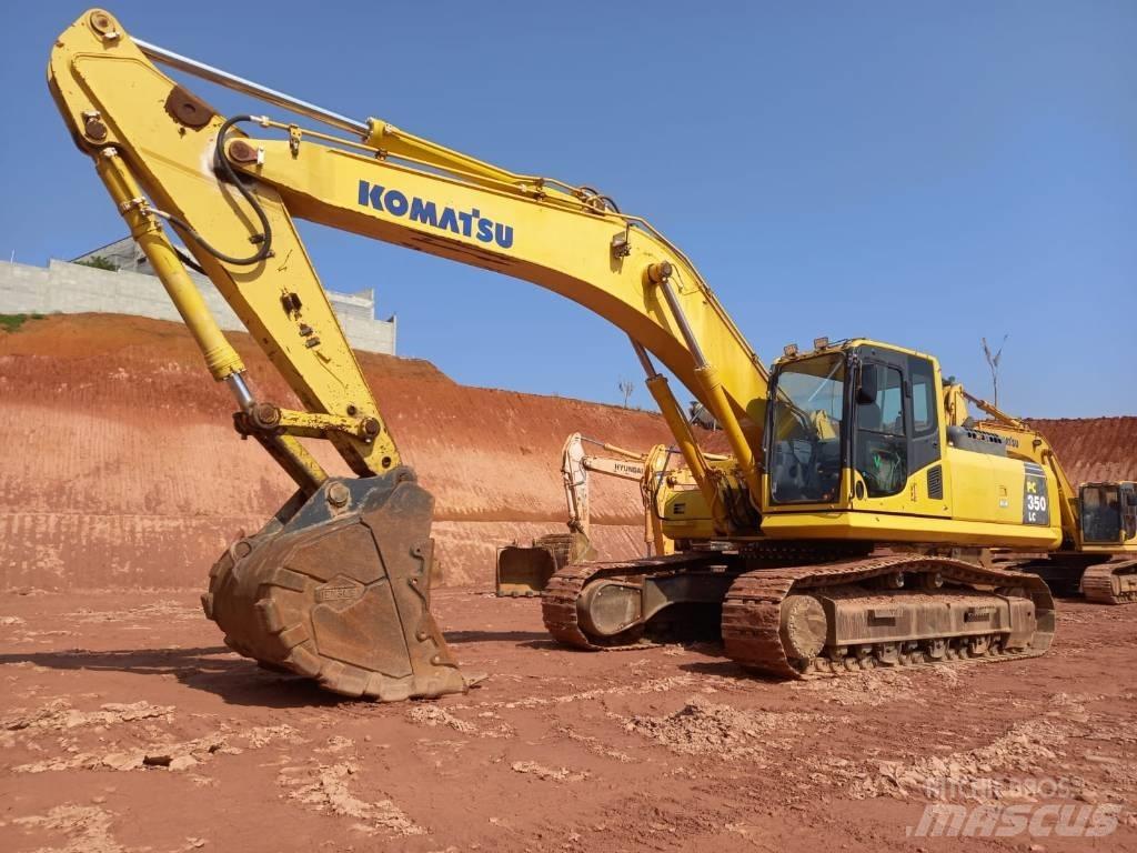Komatsu PC350 Bandgrävare