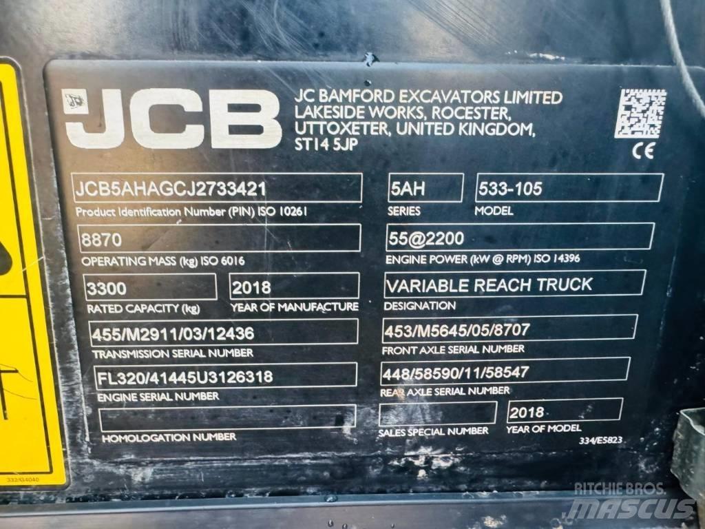 JCB 533-105 Teleskoplastare
