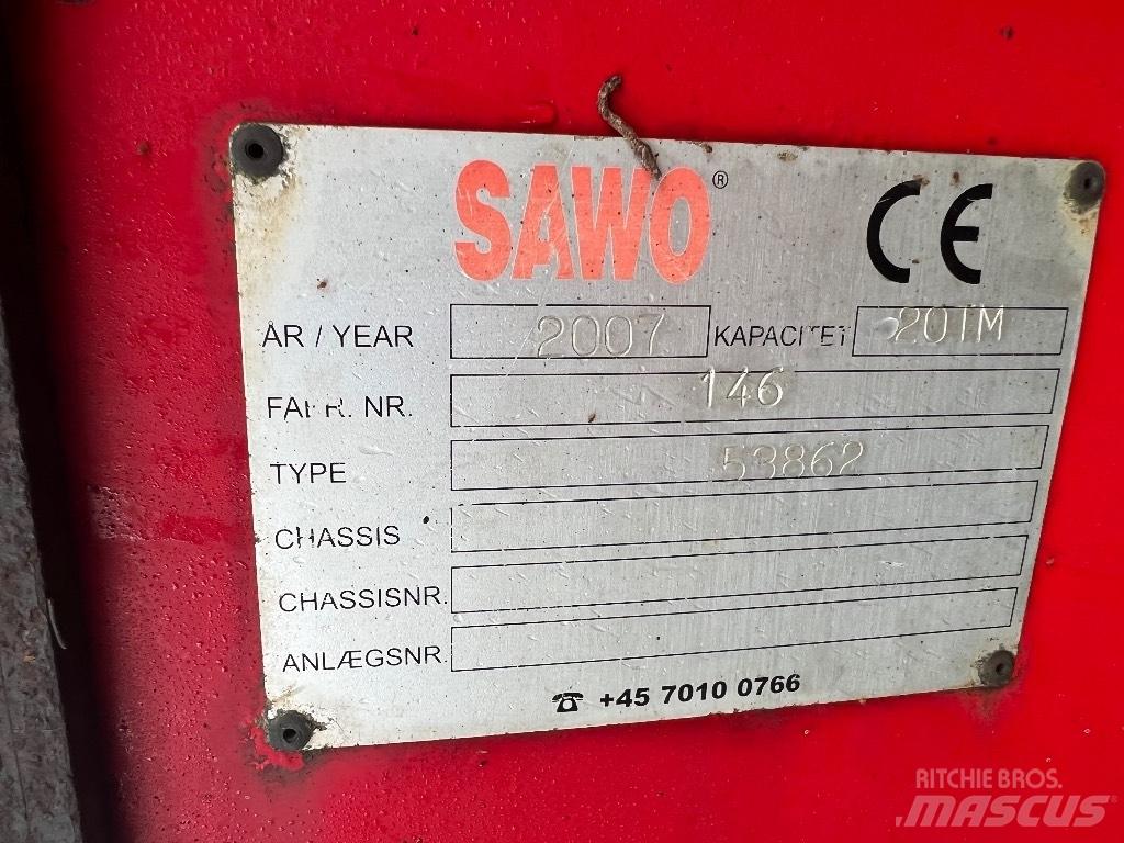Hiab 20tm Krankonsol Styckegodskranar
