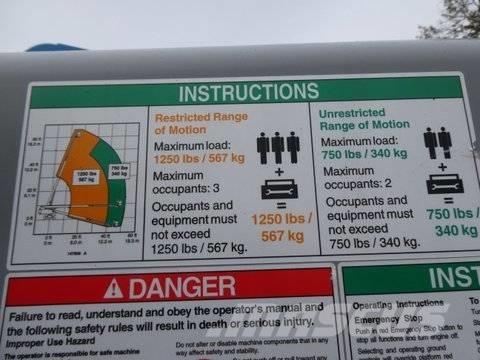 Genie S60XC Teleskop bomliftar