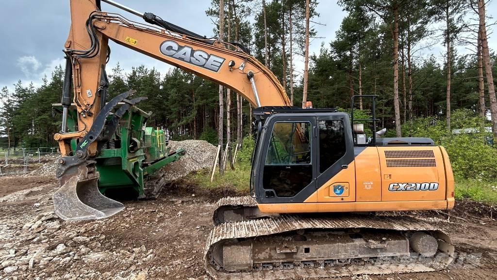 CASE CX 210 D Bandgrävare