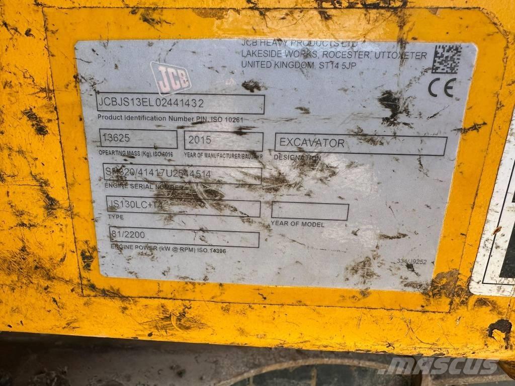JCB JS 130 LC Bandgrävare