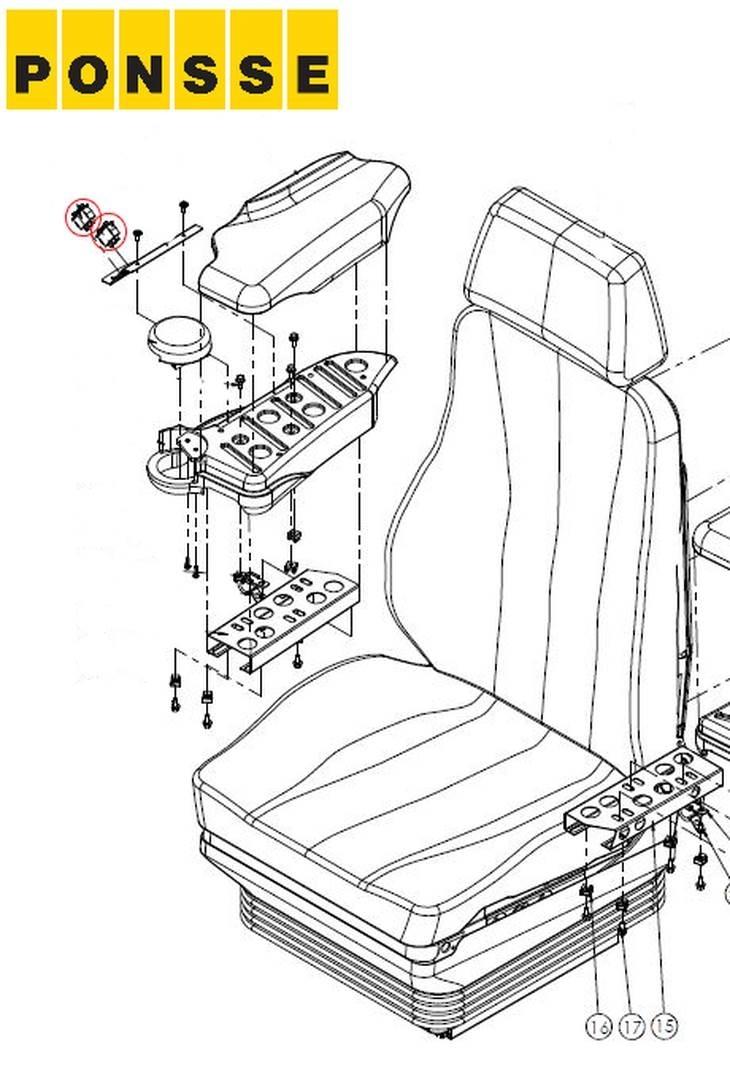 Ponsse 0055224 Elektronik