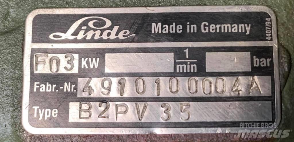 Linde B2PV 35 Hydraulik