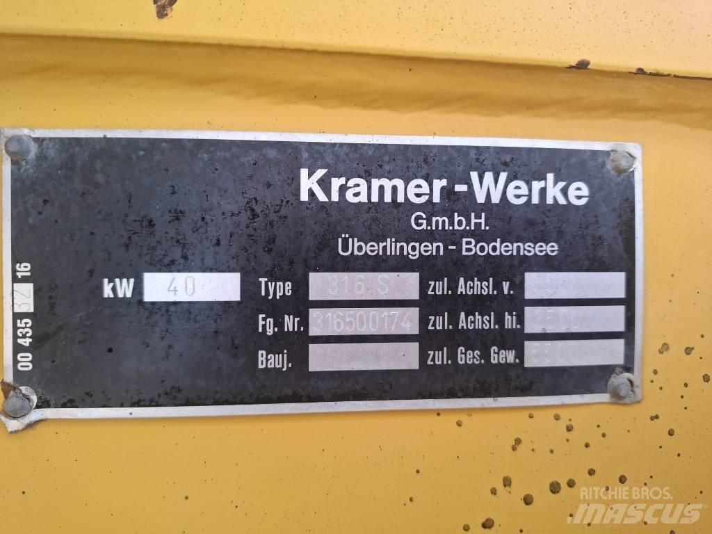 Kramer 316 Grävlastare